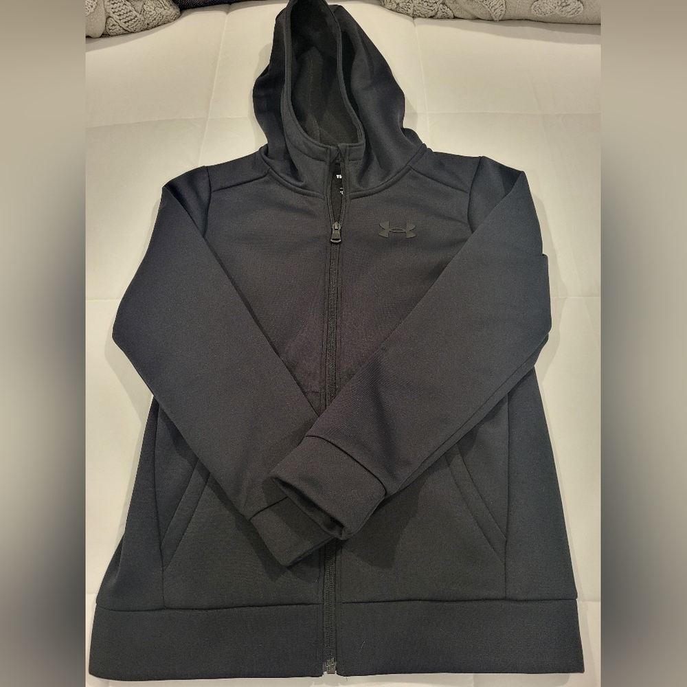 Under Armour Charcoal Full-Zip Hoodie